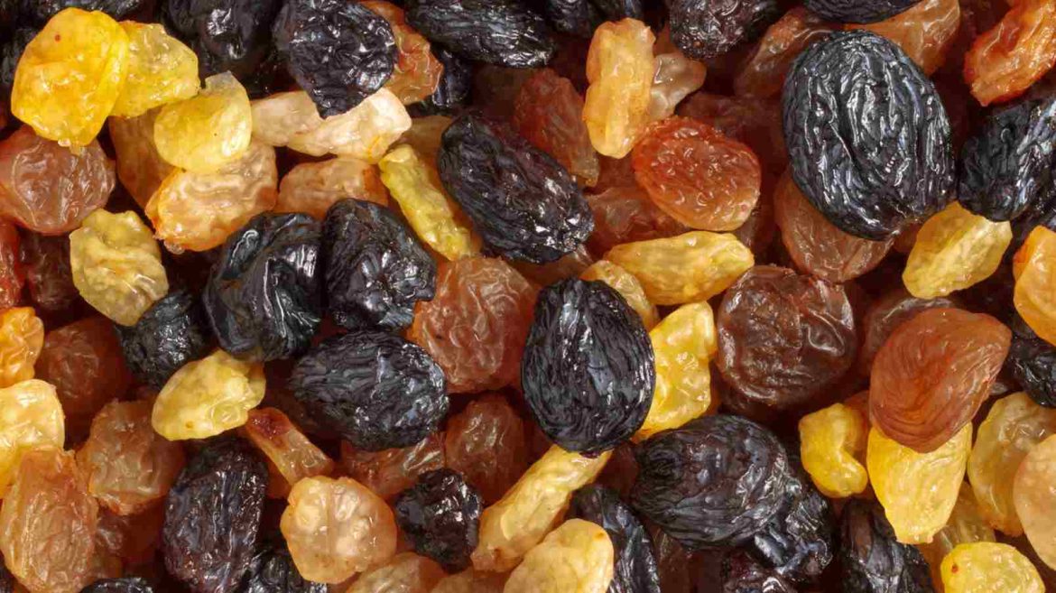 The purchase price of Black Seedless Raisins + properties, disadvantages and advantages