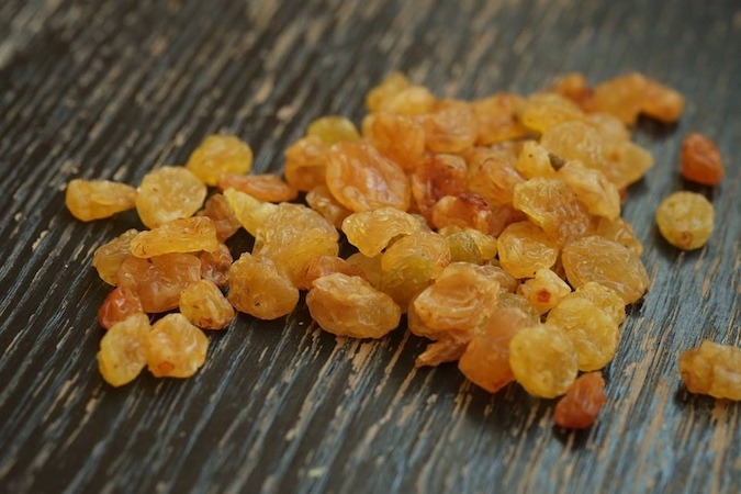  Jumbo Golden Raisins Purchase Price + Preparation Method 